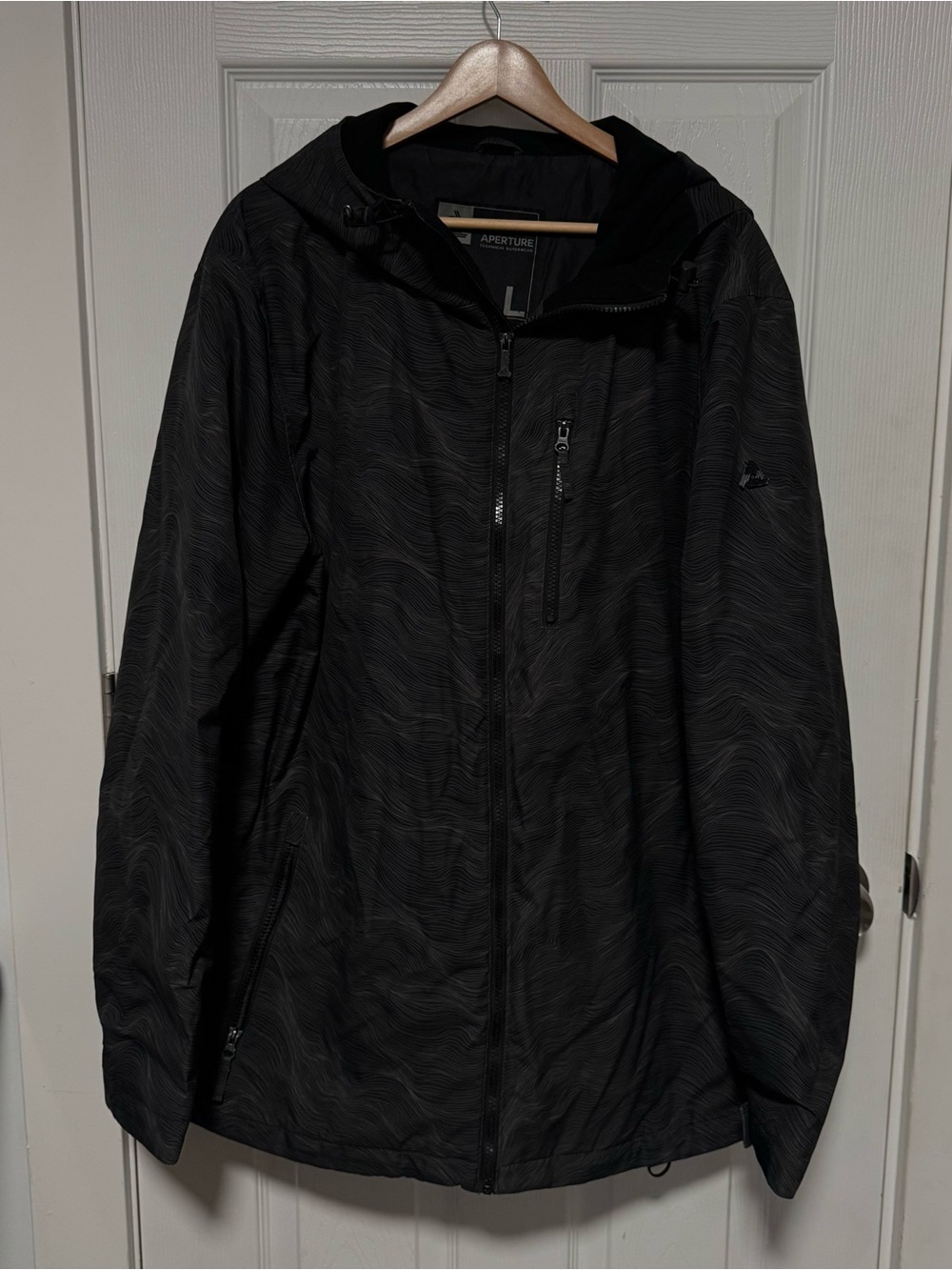 Aperture Men's Black Snowboard Ski Jacket Size Large Zumiez